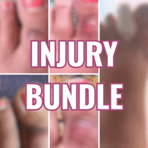 injury bundle bruised toe (5 pics)